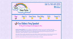 Desktop Screenshot of desertdreamparties.com
